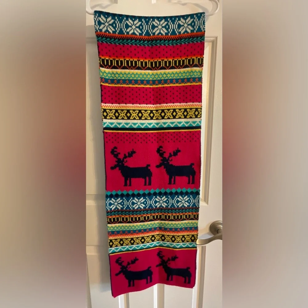Reversible Scandinavian Winter Scarf (Women, Men, Children)